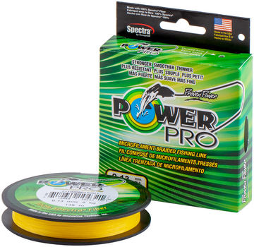 Шнур Power Pro 135 м 0.13 мм 8 кг Hi-Vis Yellow (22667853)