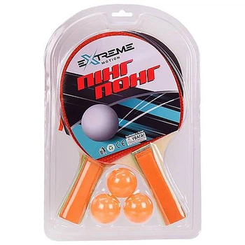 Теннис настольный TT2107 (2 ракетки, 3 мячика) Extreme (TT2107)