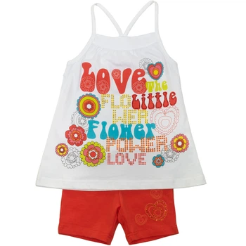 Костюм : Майка и шорты Losan Kids girls (316-8009AD/001) Белый 7 Years-122 см