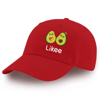 Детская кепка Лайк Авокадо (Likee Avocado) (9273-1031) 100% Хлопок 53-56 см Красный