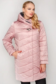 Куртка Miorichi Аманда 56 Пудра (01068-red56)