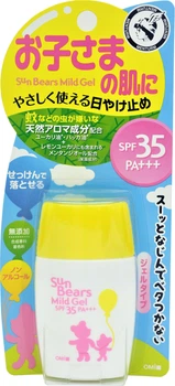 Санскрин-Гель Omi Sun Bears Для чувствительной кожи SPF35+ PA+++ 30 г (4987036533404)