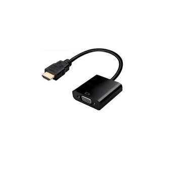 Конвертер HDMI (тато) на VGA (мама) 10cm, 4K/2K