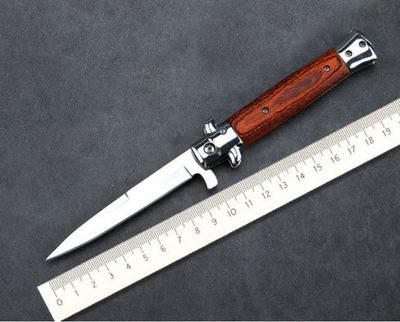 Выкидной нож стилет B-84 коричневый