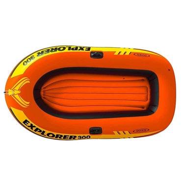 Лодка надувная одноместная Intex Explorer Pro 100 58355 Orange/Black