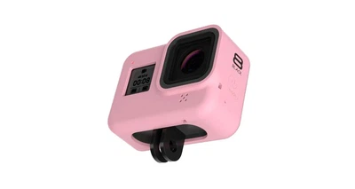 Силиконовый чехол AS PRO для GoPro Hero8 Black розовый (11125)