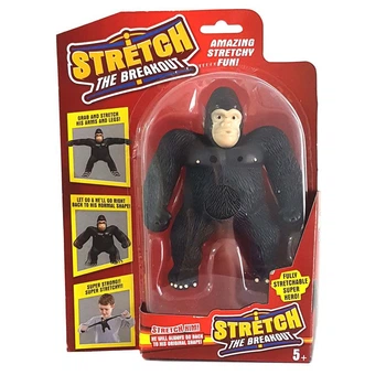 Игровая фигурка игрушка-тянучка Stretch Горилла игрушка антистресс "Стретч" для растягивания W6328T-06T (14см)