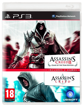 Игра Sony PlayStation 3 Assassin's Creed 2 Game of the Year Edition + Assassin's Creed Английская Версия Б/У