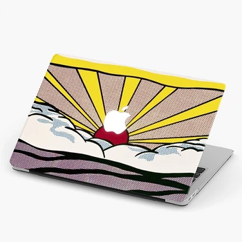 Чехол пластиковый для Apple MacBook Air 13 A1932 / A2179 Ретроспектива Роя Лихтенштейна макбук про case hard cover (6347-2490)