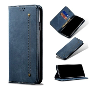 Чехол-книжка с кармашками UniCase Jeans Wallet для Samsung Galaxy M32 (M325) - Blue