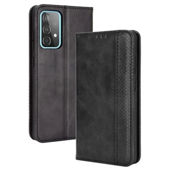 Чехол-книжка Deexe Retro Style для Samsung Galaxy A52 (A525) / A52s (A528) - Black
