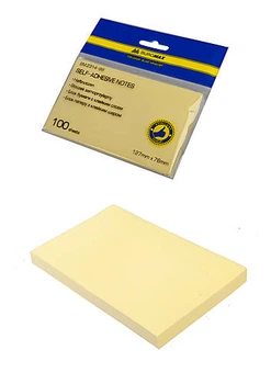 Папір для нотаток 76х127 мм асорті, 100 аркушів Buromax (BM.2314-99)