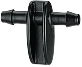 Ніпель Claber 6 мм для крапельної трубки 1/4" 10 шт. (911550000)