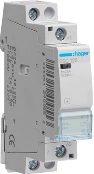 Модульный контактор Hager ESC125 230В/25А 1HB (ESC125)
