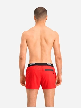 Пляжные шорты Puma Swim Men Logo Short Len 90765902 Red