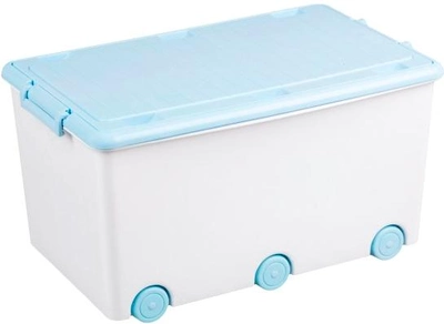 Ящик для игрушек Tega Rabbits White-blue (KR-010)