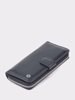 Бумажник кожаный ST Leather Accessories 19300 Черный