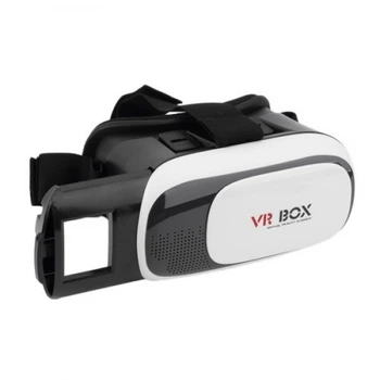 VR BOX 3D 2.0 c пультом для смартфона белые, 3D Очки виртуальной реальности c пультом для смартфона (SD-340623)