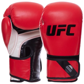 Перчатки боксерские UFC PRO Fitness UHK-75031 12 унций Красный