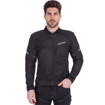 Мотокуртка текстильна SCOYCO JK118 М Чорний