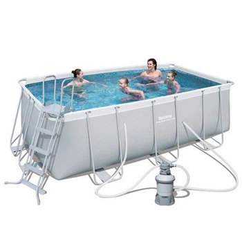 Каркасный бассейн Ultra Frame Pool Bestway 56457 (412 x 201 x 122см)