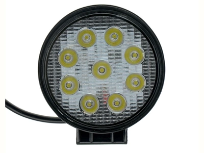 Дополнительные светодиодные фары Cyclone WL 209 SLIM 27W EP9 SP круглые дальний