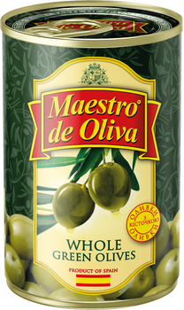Оливки з кісточкою Maestro de Oliva 420 г (8436024299199)
