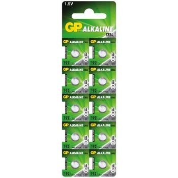 Батарейка щелочная GP 192/LR41/G3 (192F-2C10), 1.5V, блистер 10шт разрывной