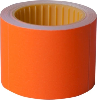 Ценник Buromax прямоугольный 100 шт 4 м 50x40 мм оранжевый (BM.282112-11)