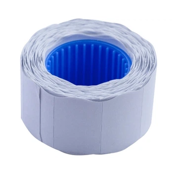 Ценник Buromax фигурный 375 шт 6 м 26x16 мм белый (BM.282203-12)