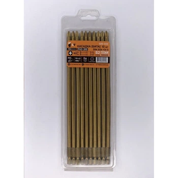 Насадка РН2*200мм, 1/4", S2, Титан "LEVTOOLS" 500-020