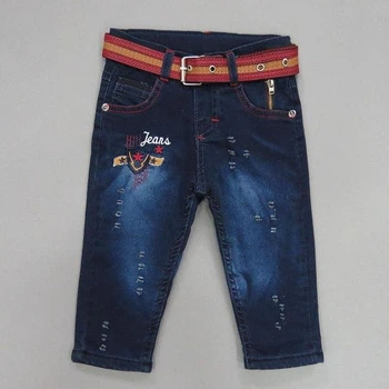 Теплі джинси Hiwro kids для хлопчика 80 см Сині 15378