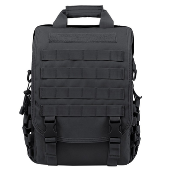 Тактическая сумка-рюкзак мессенджер портфель Черный