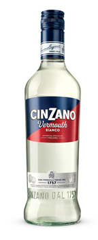 Вермут Cinzano Bianco напівсолодкий 0.5 л 15% (8000020635000)