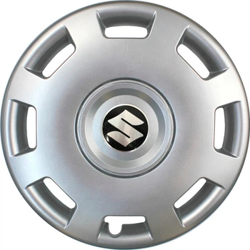 Автомобильные колпаки SKS 302 R15 4 шт Серебристые (с логотипом Suzuki)