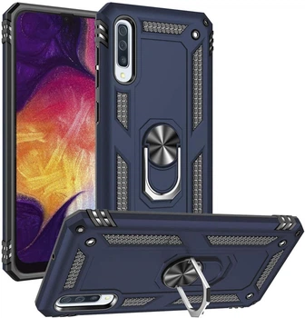 Чехол Shield для Samsung Galaxy A30s 2019 / A307F Бампер противоударный Blue