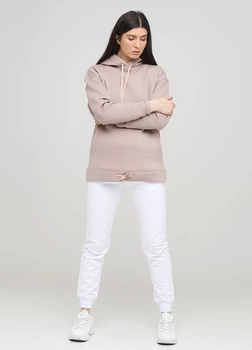 Брюки - джоггеры "Only Women"(94-PS-24-02-white/L-red-L)