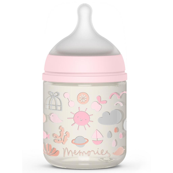 Пляшечка для годування Suavinex Memories 150 мл Pink (307050)