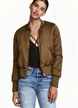 Куртка-бомбер H&M 32 Коричневий 0314522_корич_01