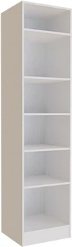Корпус (без двери) на шкаф распашной DC BIG 450х450 мм (полки) Белый ordf (DC121091)