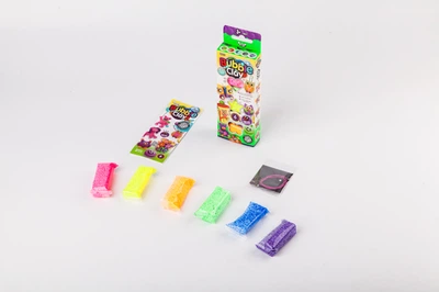 Шариковый пластилин «BUBBLE CLAY» BBC-01-01,02