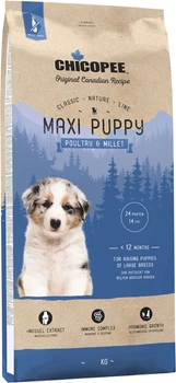 Сухий корм для собак Chicopee CNL Maxi Puppy Poultry & Millet з птахом та просом 15 кг (4015598015172)