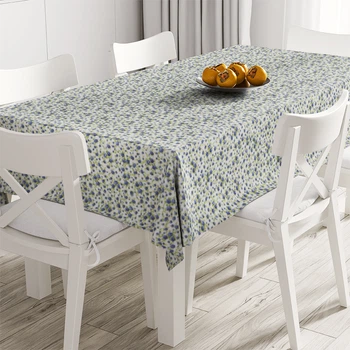 Влагоотталкивающая скатерть Time Textile 140x220 см (pbe0044482) Синий