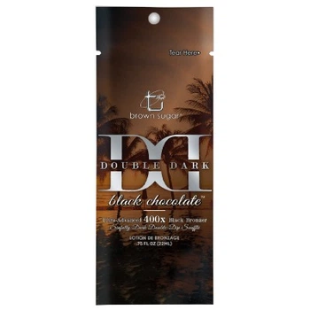 Крем для солярия Double Black Chocolate 400X с мега силиконами 22 мл