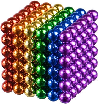 Kulki magnetyczne Neocube 216 kulek 3 mm Wielokolorowy (8596165040231)