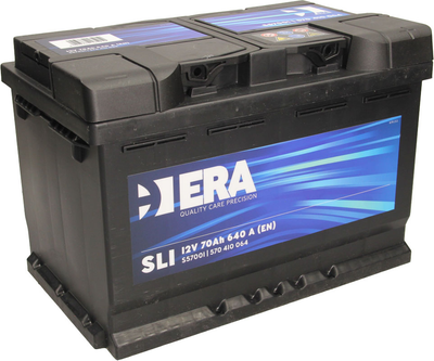 Автомобильный аккумулятор ERA SLI 70Ah (+/-) Euro (640EN) (ERA S57001)