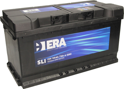 Автомобильный аккумулятор ERA SLI 90Ah (-/+) Euro (720EN) (ERA S59014)