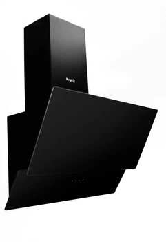 Витяжка похила BORGIO RNT-SU 60 black (60 см, 850 м3/год, чорне скло)