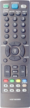 Пульт HUAYU AKB73655808 для телевизора LG (09215)