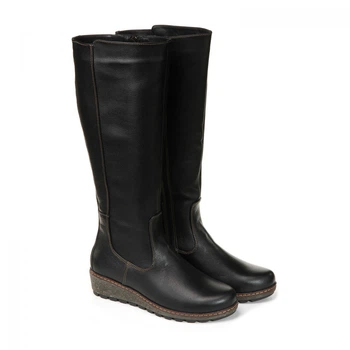 Сапоги жіночі, шкіра, колір чорний, сезон зима, розмір 36 TV_000005